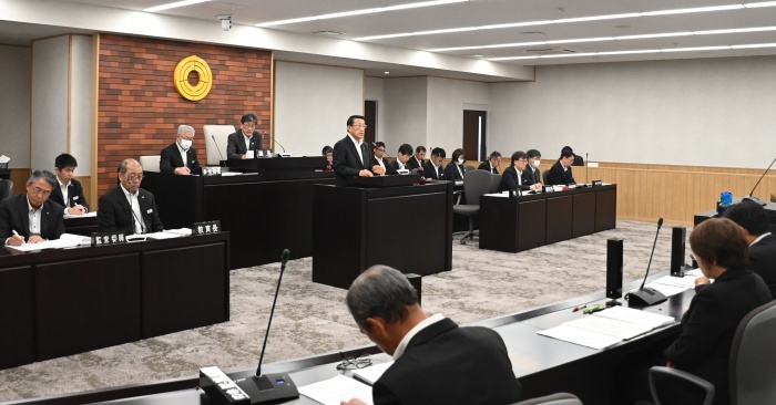 議会の様子