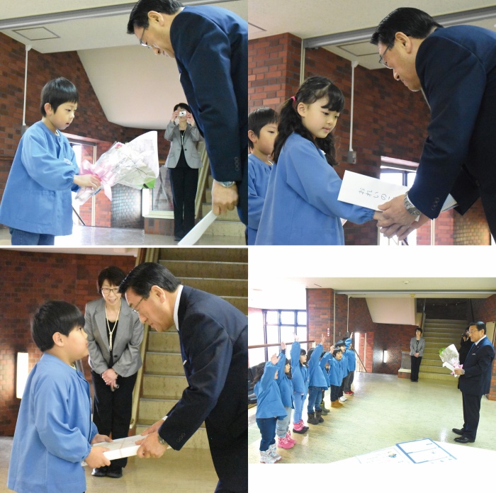 苫前こども園 職場慰問