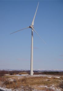 町営風力発電所「風来望」