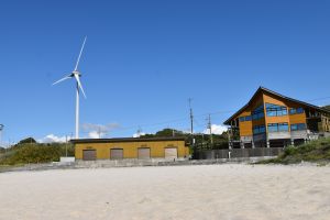 苫前夕陽ヶ丘風力発電所 ・ 風来望の写真