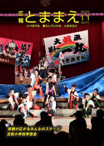 広報とままえ11月号　表紙